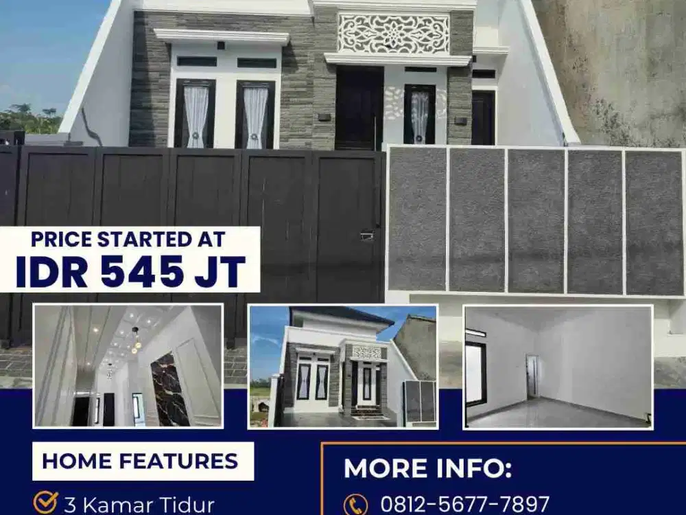 RUMAH CLUSTER MEWAH MEGAH LOKASI STRATEGIS