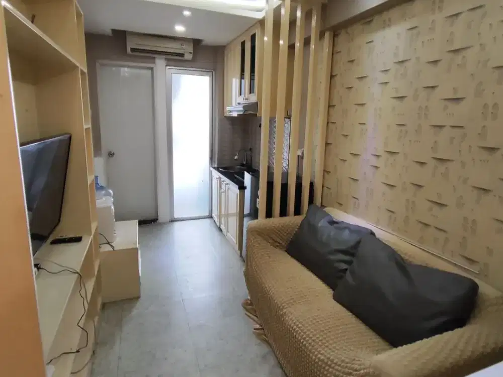 Unit sewa tipe 2BR jadi 1BR Bassura City