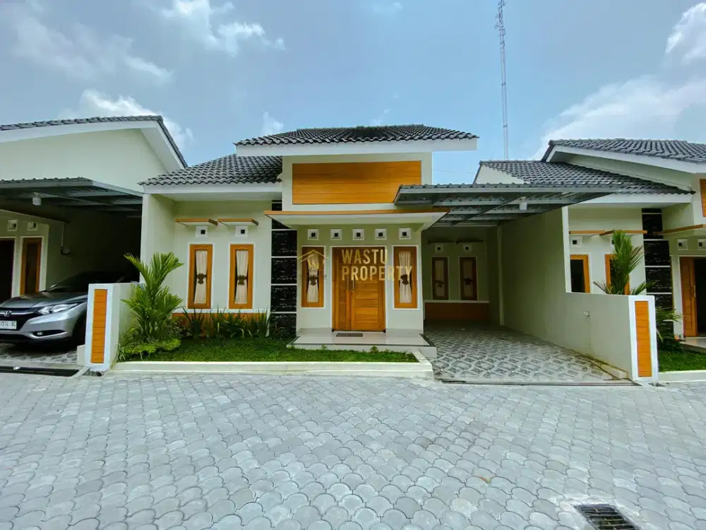Rumah Baru Desain Cantik Dalam Cluster Strategis di Purwomartani