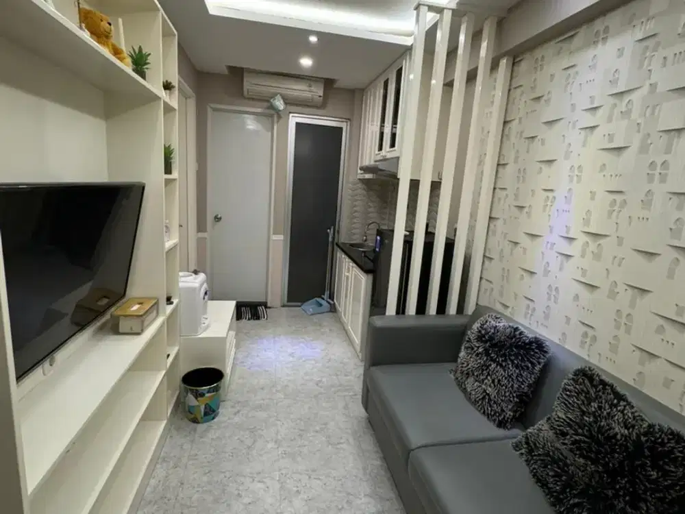 Unit sewa 2BR jadi 1BR fullfurnish Apartemen Bassura