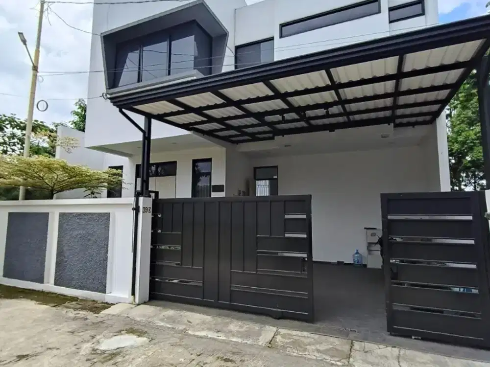 DIJUAL RUMAH MINIMALIS SEMI KONTEMPORER DALAM  PERUMAHAN EXCLUSIVE AREA SARIJADI GEGERKALONG BANDUNG UTARA