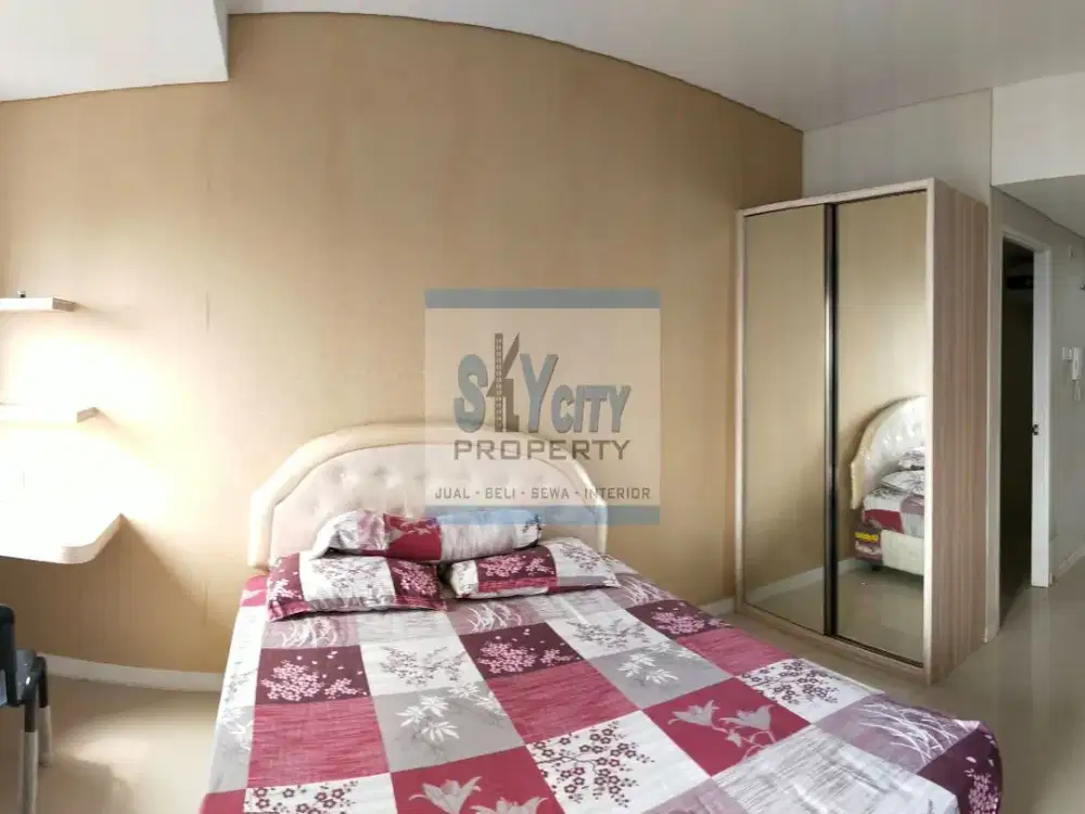 DISEWAKAN STUDIO FULL FURNISHED METRO PARK RESIDENCE SIAP HUNI