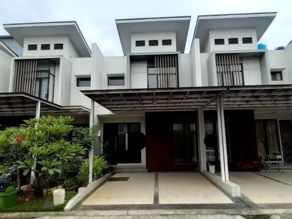 Disewakan rumah murah 2lantai di Cluster Shinano Jakarta Garden City Jakarta Timur siaphuni minimalis modern