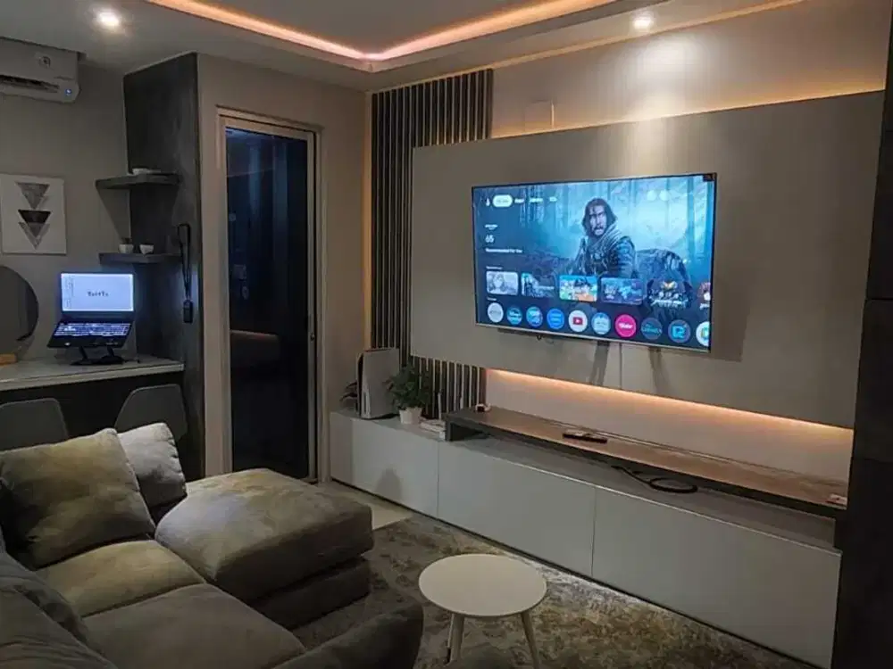 Disewakan termurah tipe 3BR fullfurnish mewah Apartemen Bassura City