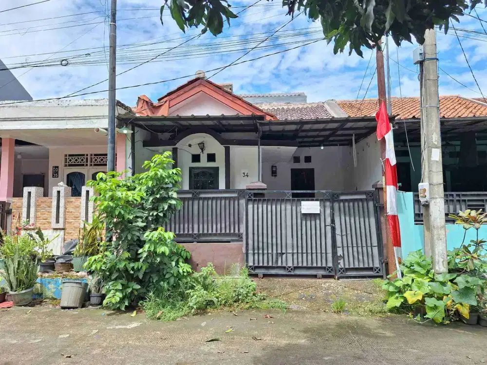 Rumah Sejuk Hadap Fasum Taman Raya Citayam Akses 2 Stasiun