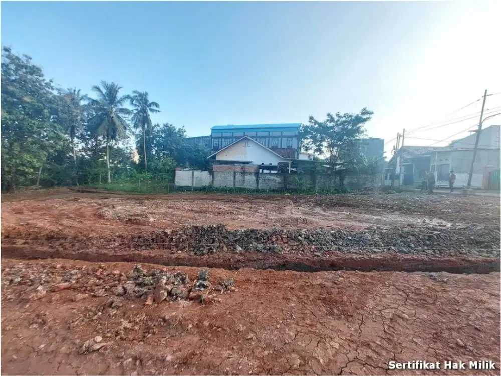 Tanah dijual di Abusamah Dekat Simpang 5: SHM