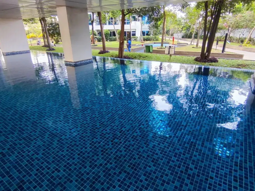 Sewa Apartemen Puri Mansion Luas 37 m2 Dengan 1 Kamar Tidur Semi Furnish Harga Termurah 29 Juta/Tahun