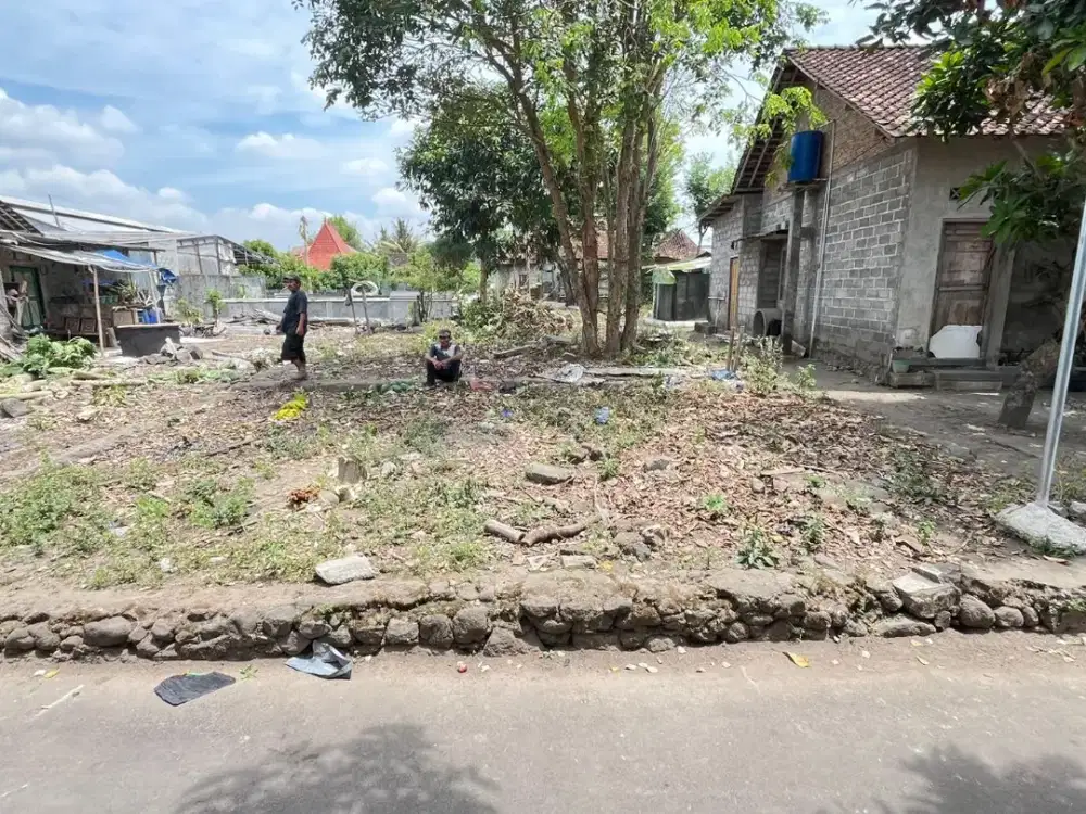 Tanah Pekarangan Strategis Timur Pasar Sidorejo Sleman #Kode : TP 147