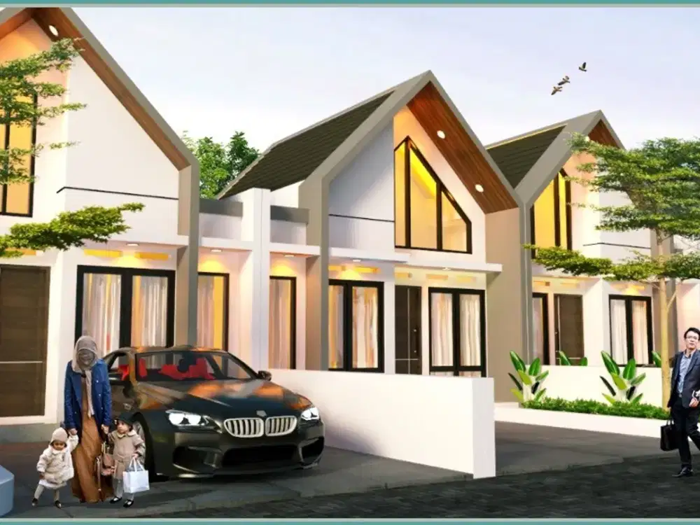 Rumah di Jogja Dekat Pasar Gamping + Taman Bermain Senyaman Villa