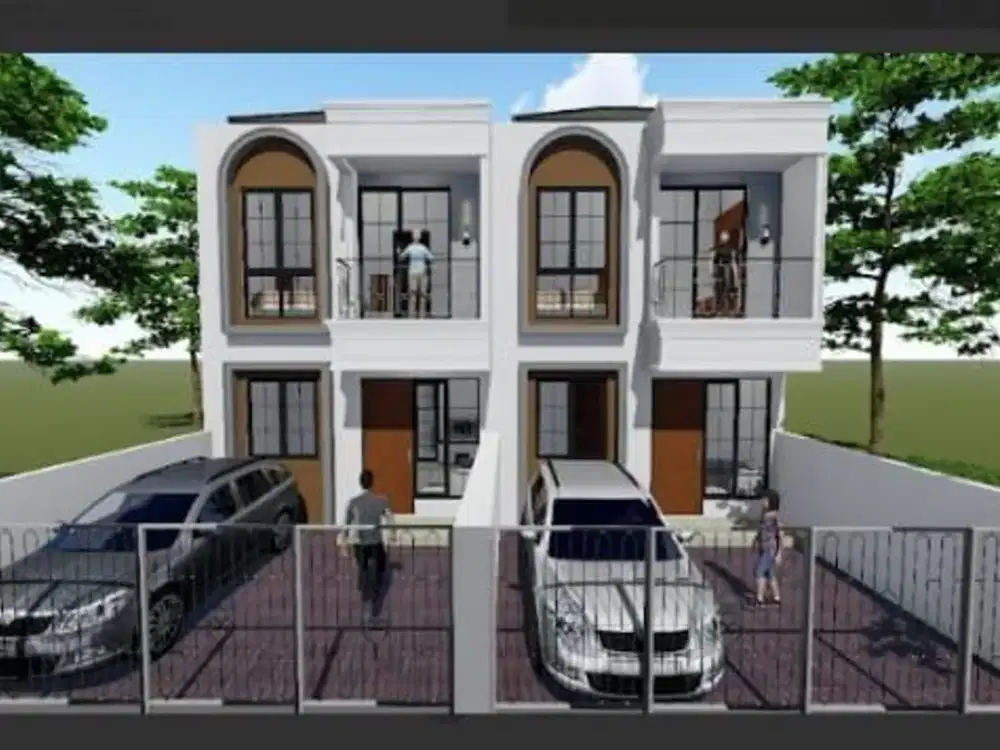 LIMITED ! Rumah mewah 2 lantai posisi hook jagakarsa jakarta selatan