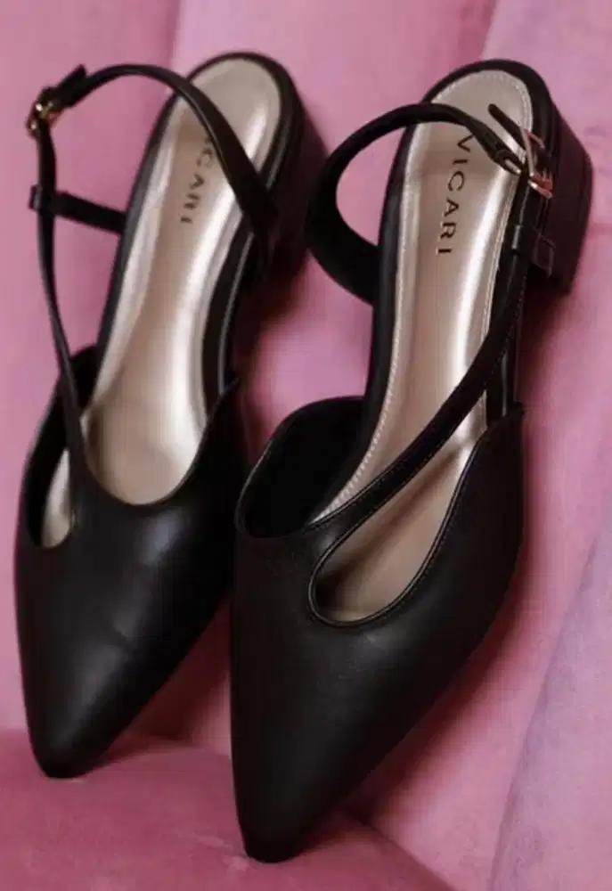 sendal mules low heels by vicari