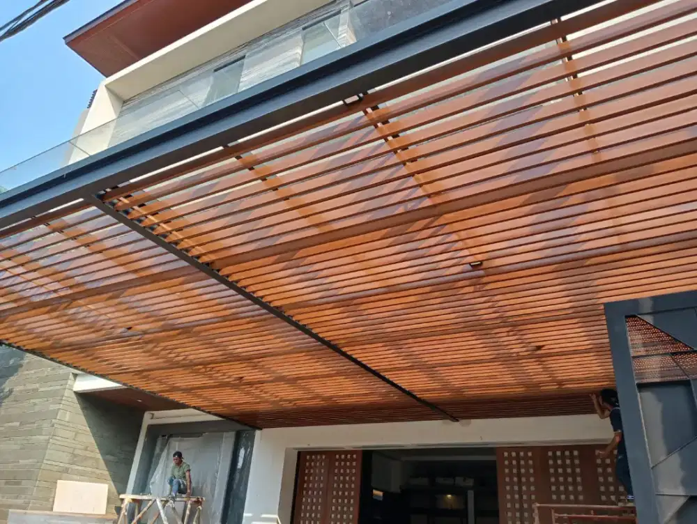Jual holo almunium motif kayu