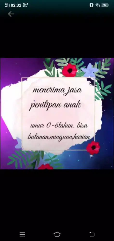 Jasa penitipan anak