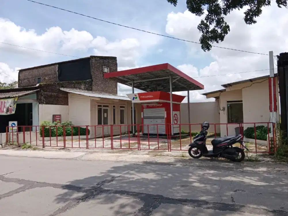 pertashop dijual lokasi dekat tol solo jogja di bangak