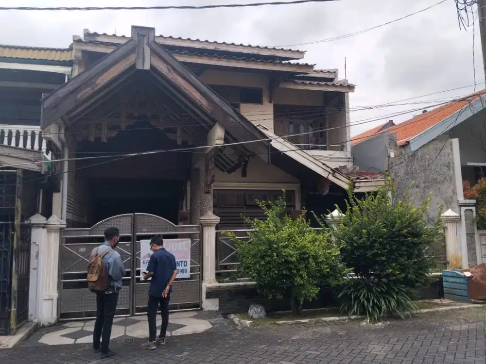 DISKON HINGGA 40-60%! DIJUAL LELANG RUMAH DI MANYAR INDAH SURABAYA TIMUR