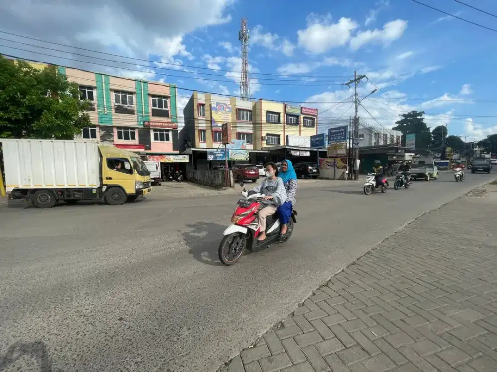 dijual tanah pinggir jalan sukabangun 2 cocok usaha
