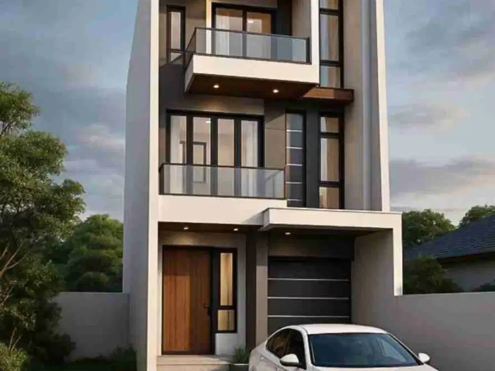 rumah baru 3 lantai di perumahan kota wisata Cibubur