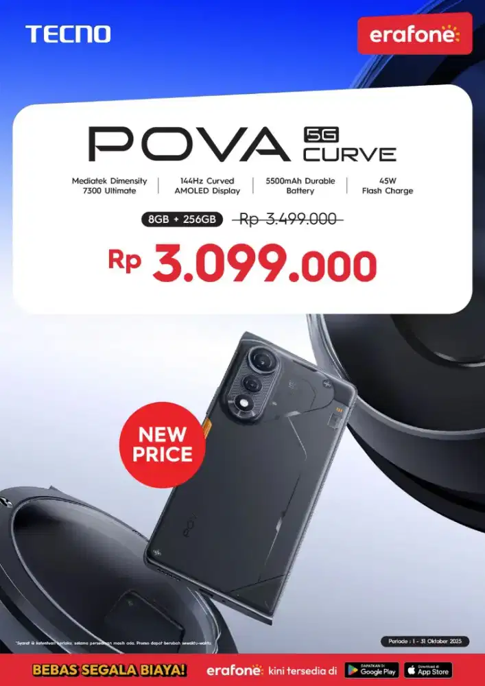 Tecno Pova 5G Curve