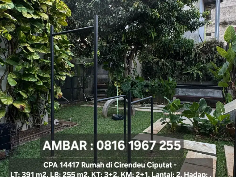 14417 - Rumah industrial ada swimming pool  shm hotsale siap huni