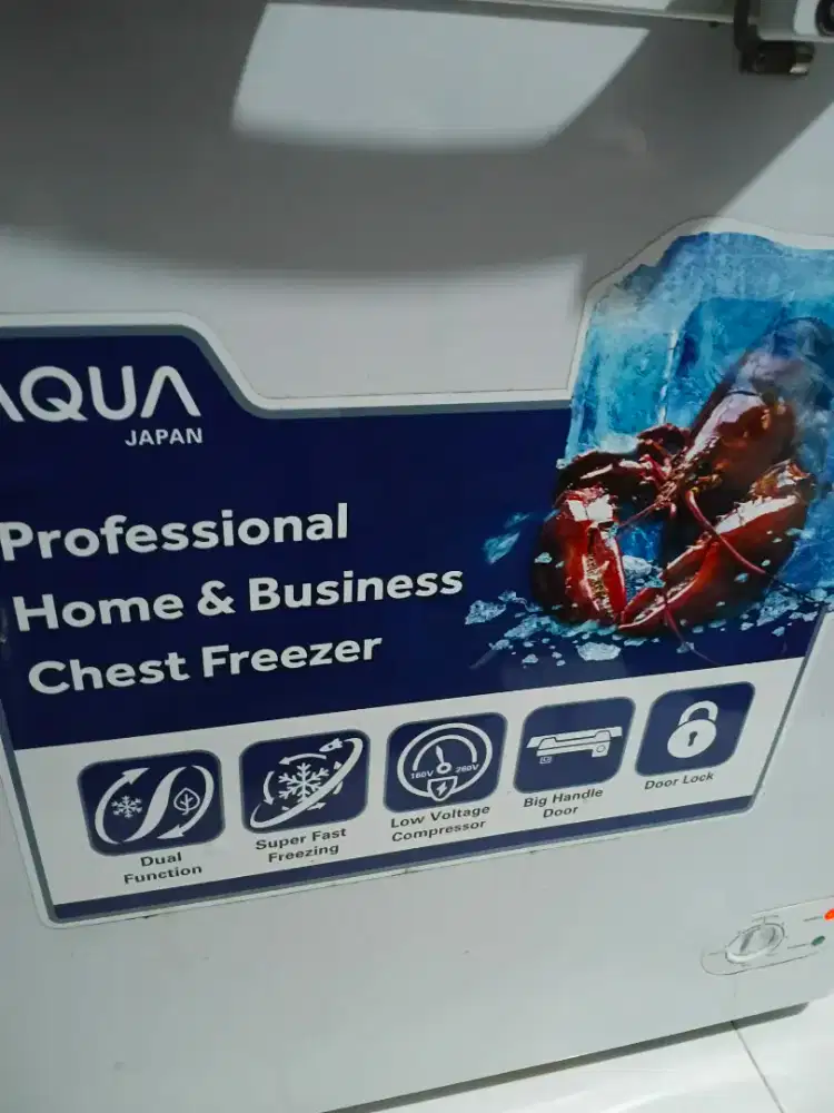 Box Freezzer Aqua 200liter