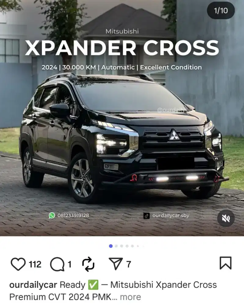 (KM12RB) Xpander Cross Premium 2024 Tgn 1