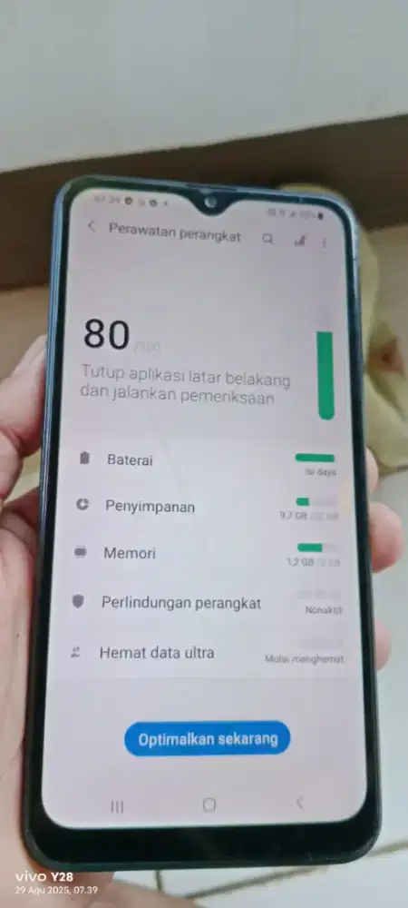 Samsung a10s.  2/32. Mnus retak sehelai normal semua
