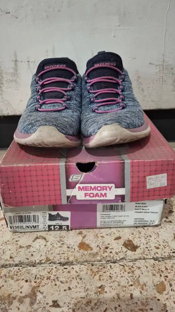 Skecher anak original