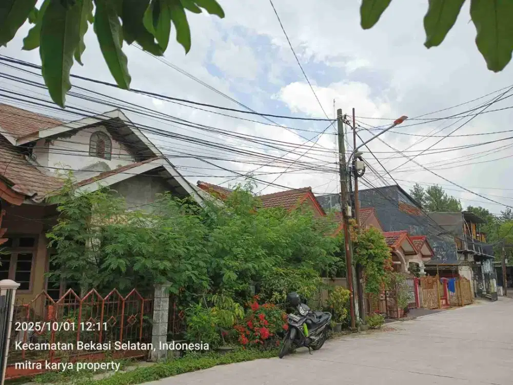 Rumah murah aman dr banjir di galaxy bekasi selatan, depan mall GGP