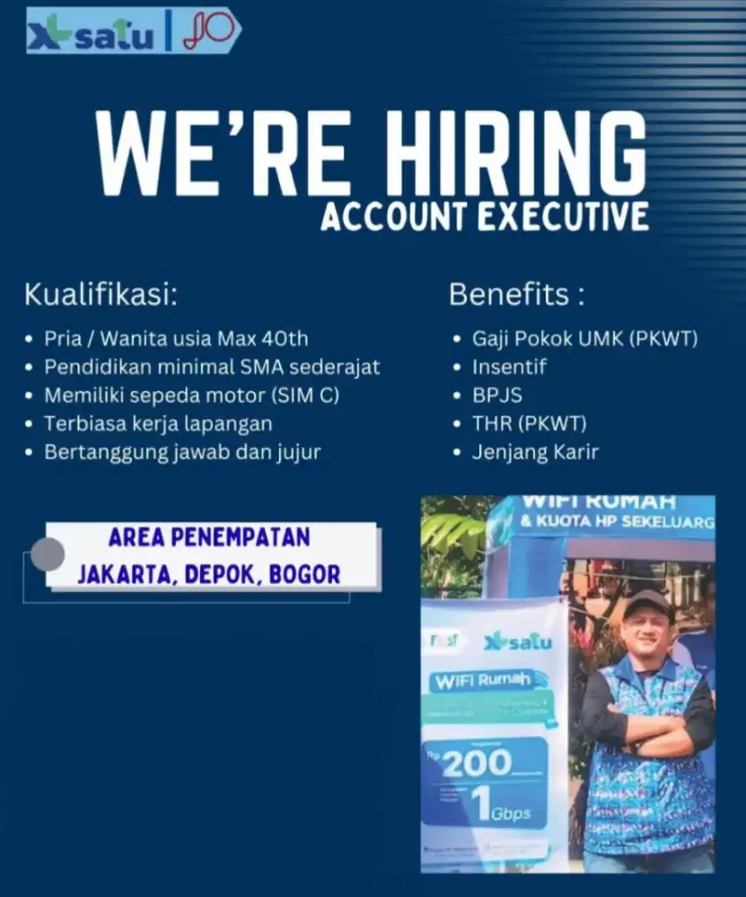 Sales Lapangan XLSatu