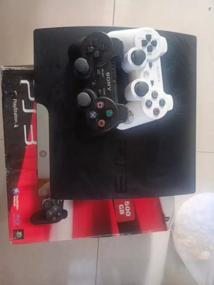 ps3 internal 500gb normal, lengkap no minus