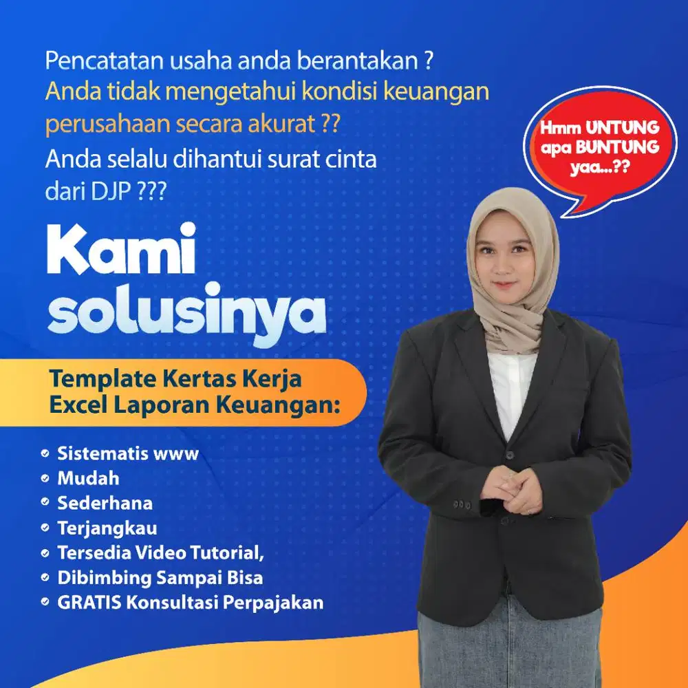 PEMBUKUAN / LAPOR SPT / PAJAK ORANG PRIBADI / BADAN
