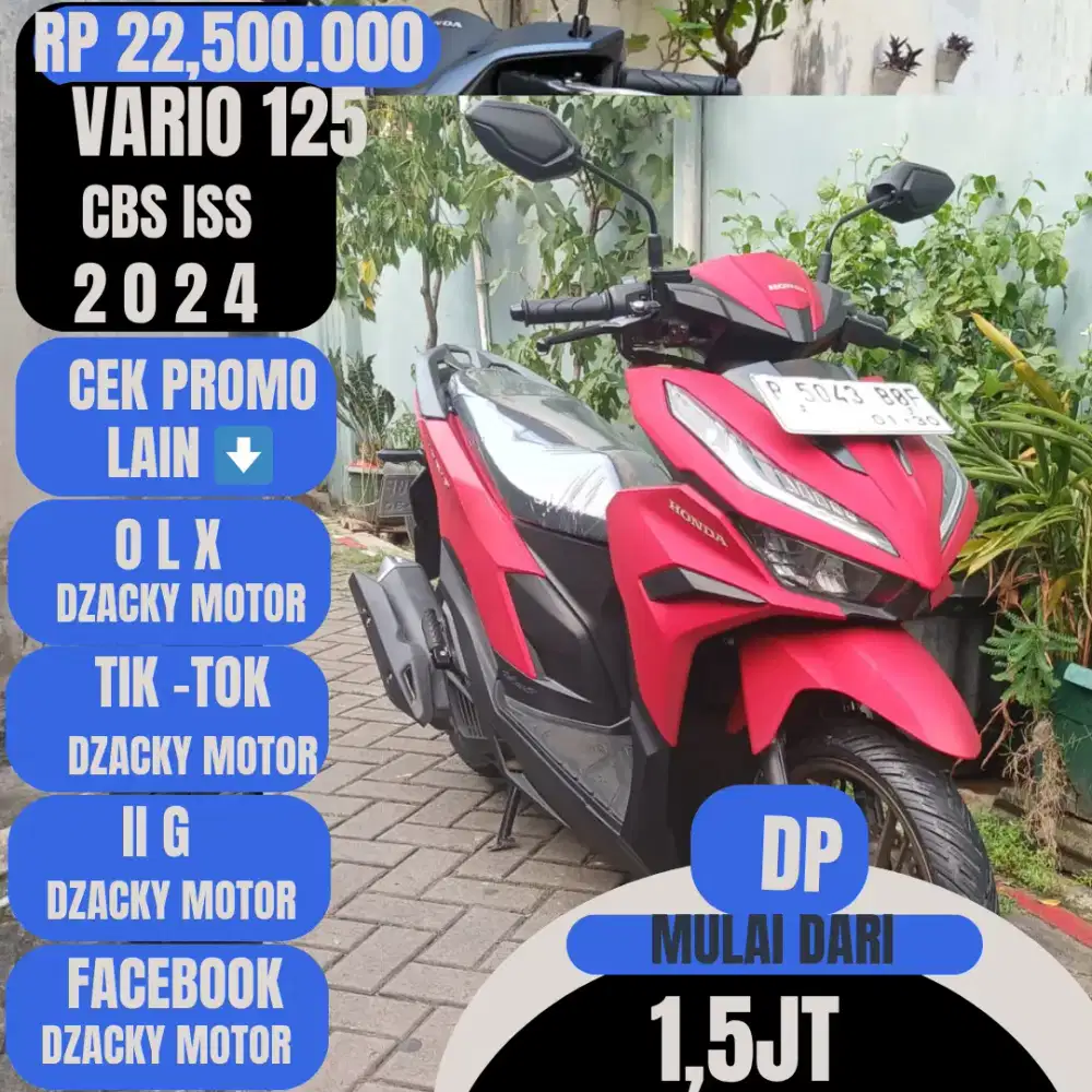 VARIO 125 CBS ISS 2024 SECOND LIKE NEW