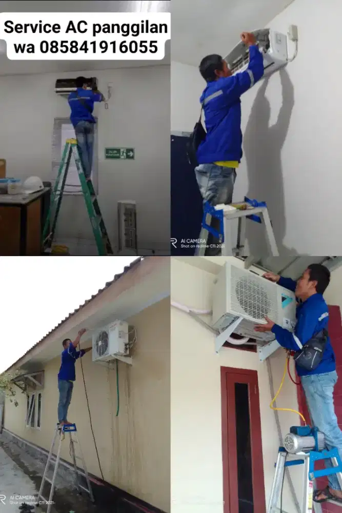 JASA service AC pasang AC bongkar pasang perbaikan kerusakan AC