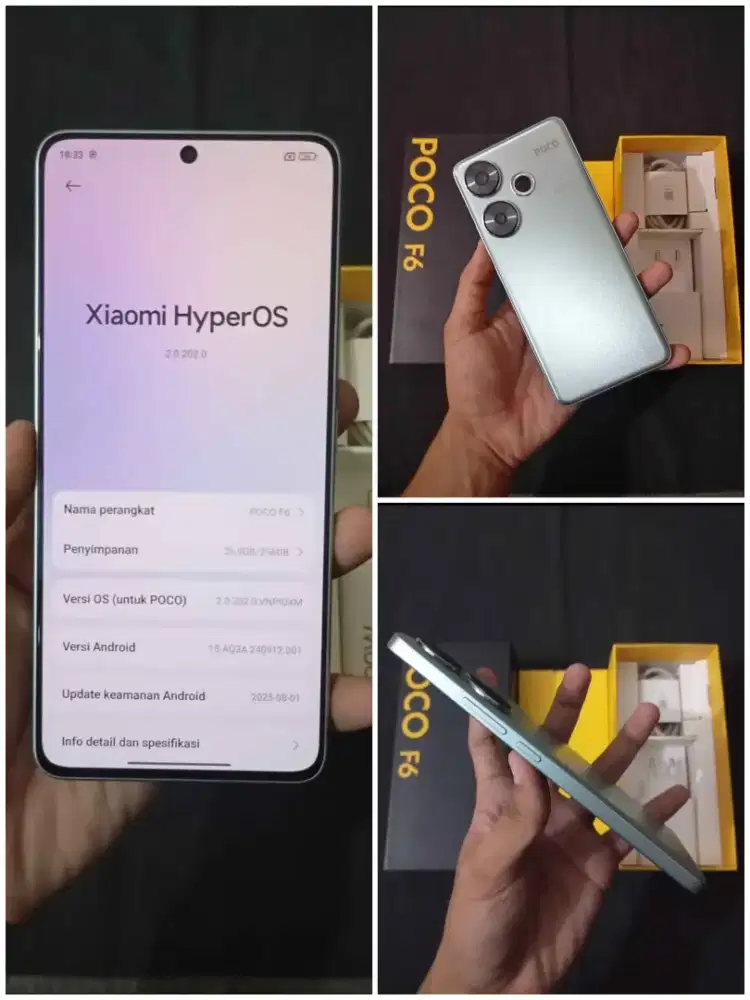 Hp pocophone f6 ram 8/252gb