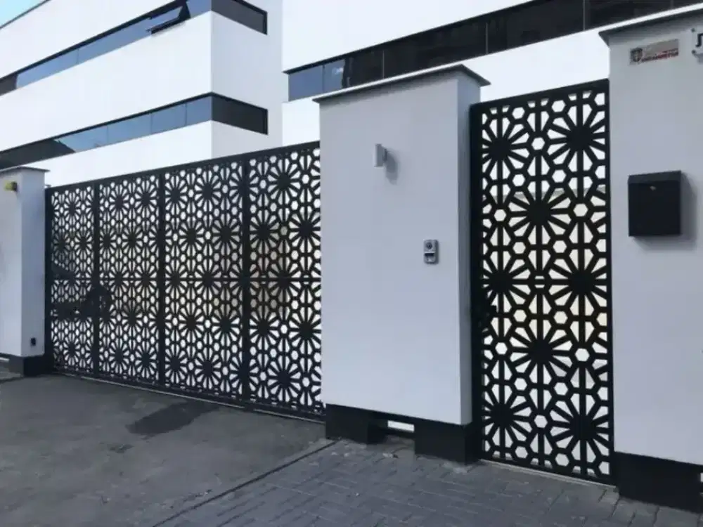 Tukang las pembuatan pagar kanopi tralis jendela