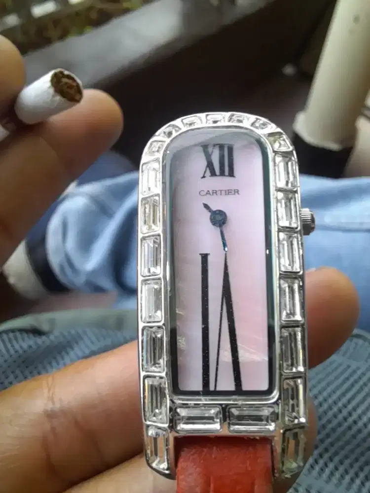 Jam Tangan CARTIER 925 argent olaque org 20m swiss 17050343