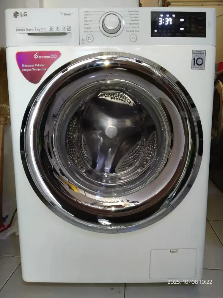 Mesin cuci LG front loading inverter