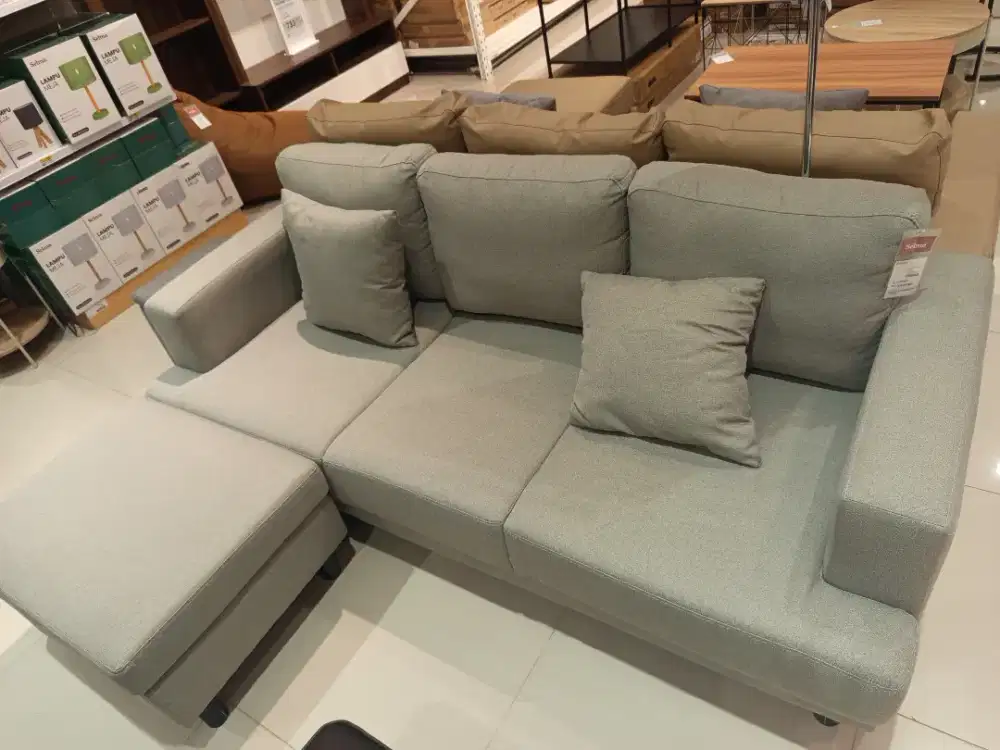 Sofa minimalis L murah