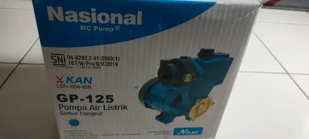 Mesin pompa air