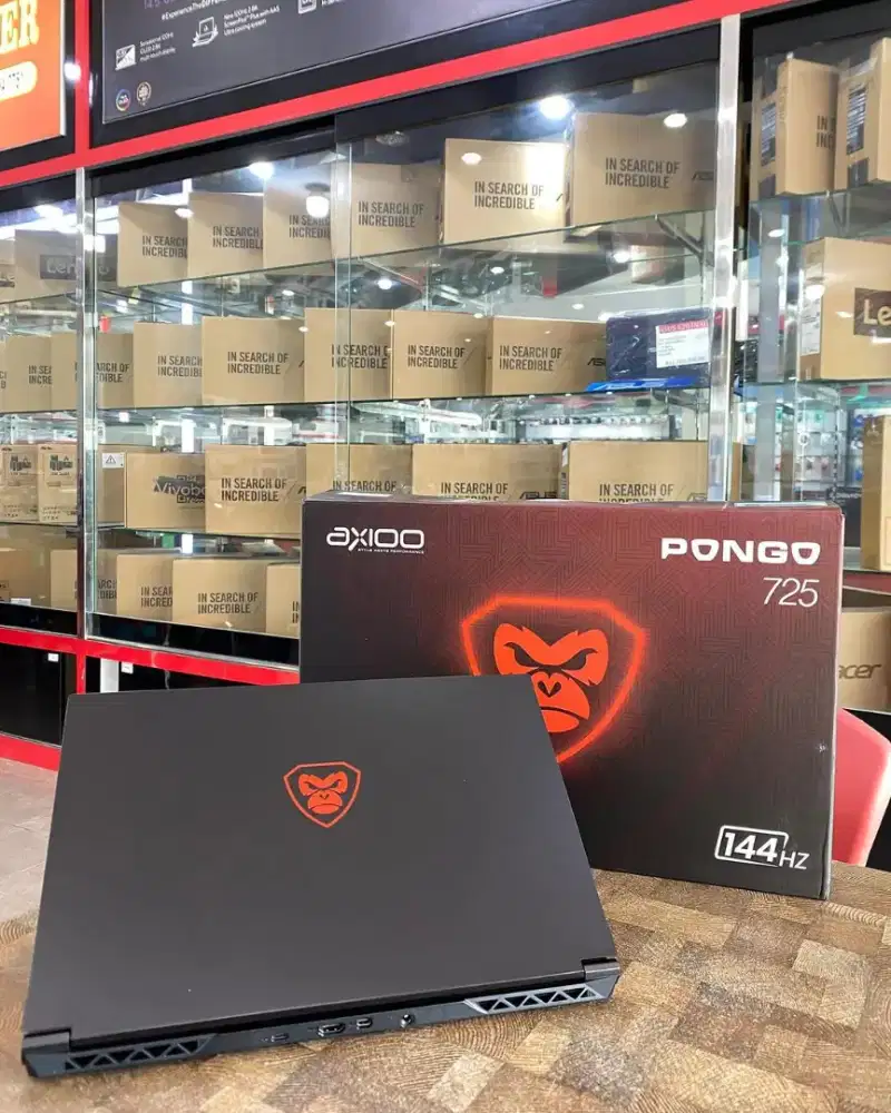 Axioo Pongo 725 Intel i7-12650H 16GB SSD 512GB RTX2050 Garansi 1thn an