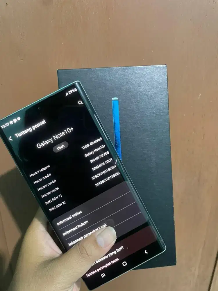 SAMSUNG NOTED 10 PLUS 12/256