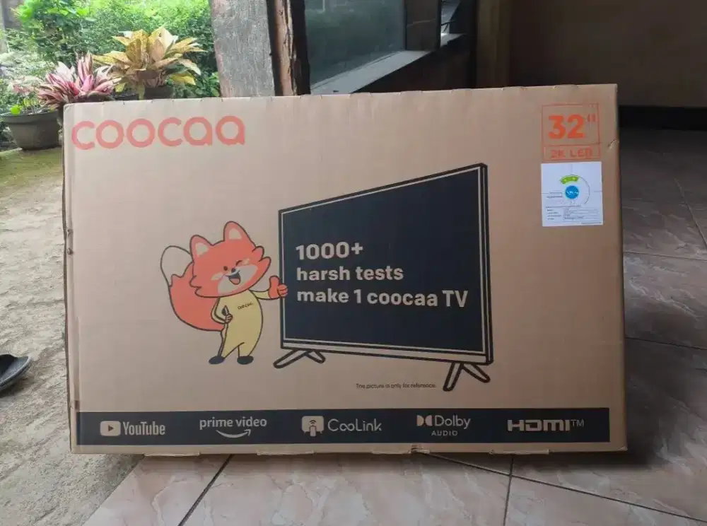 Tv coocaa 32 smart tv baru