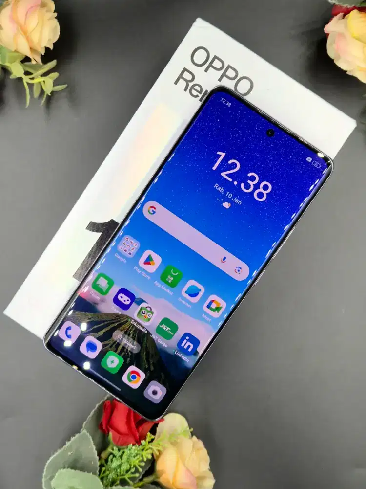 Oppo Reno 10 Pro 256Gb Purple Mulus Bagus