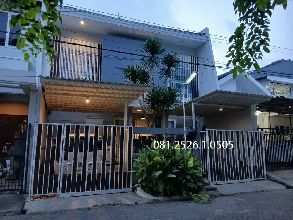 Rumah 2Lt - Row 3 mbl - Hdp Timur - Wisma Mukti - Klampis Semolo Barat