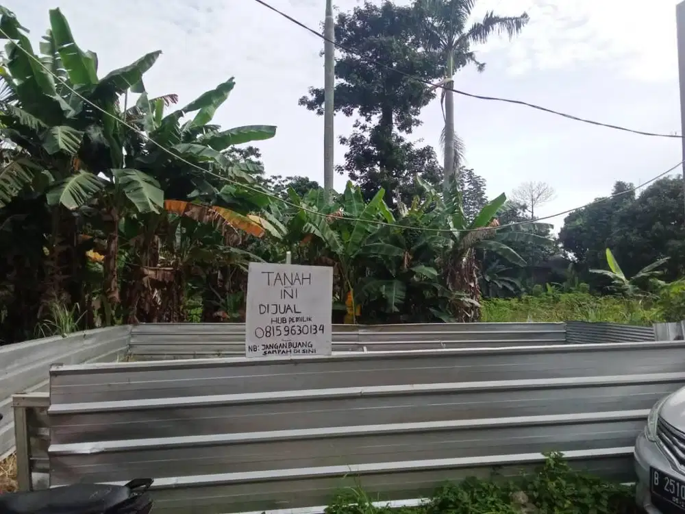 DIJUAL TANAH STRATEGIS 127 m2 di Ciputat Timur (Dekat Bintaro)
