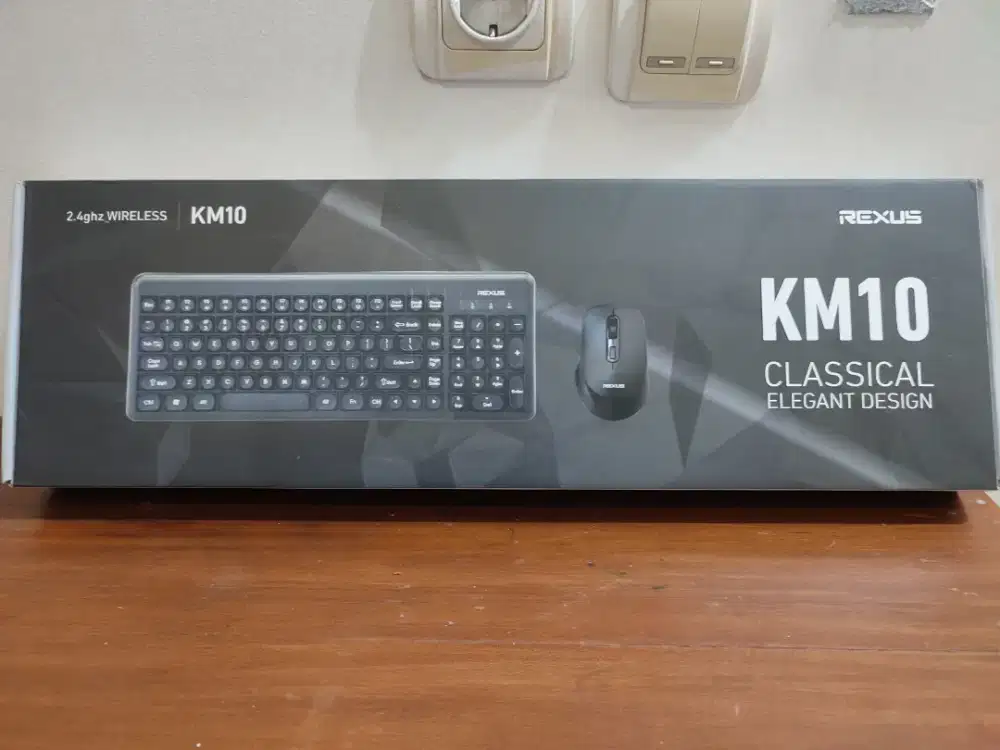 Dijual Sepaket Keyboard & Mouse Rexus Wireless Baterai
