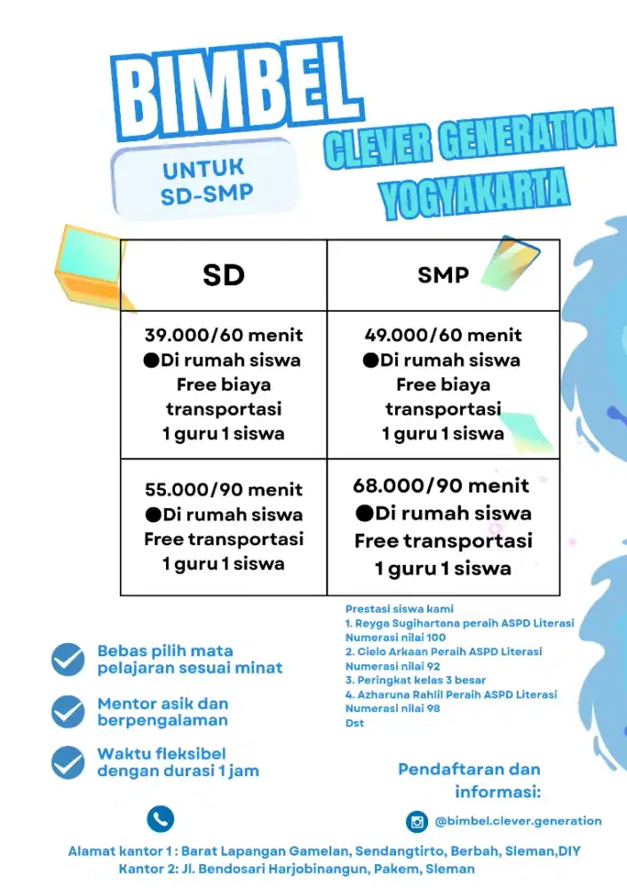 Les Privat Terjangkau Terpercaya
