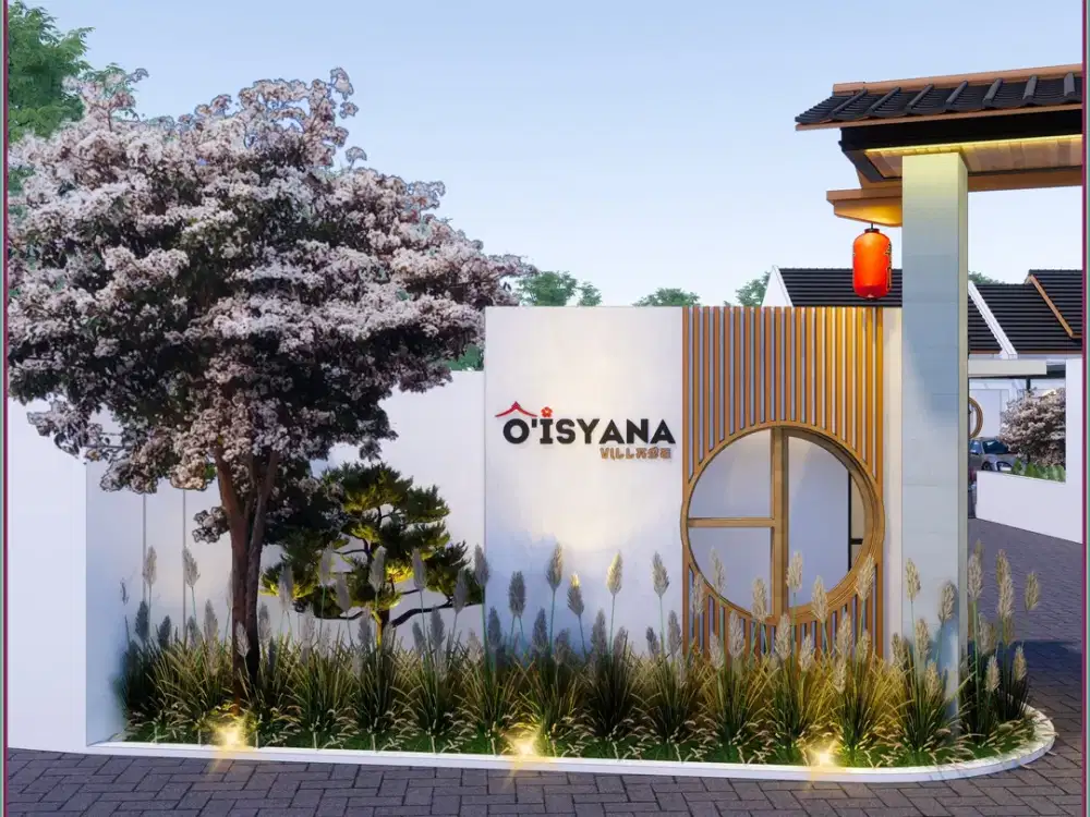 Rumah Jogja Murah Dekat Brimob Sentolo One Gate System Nuansa Jepang