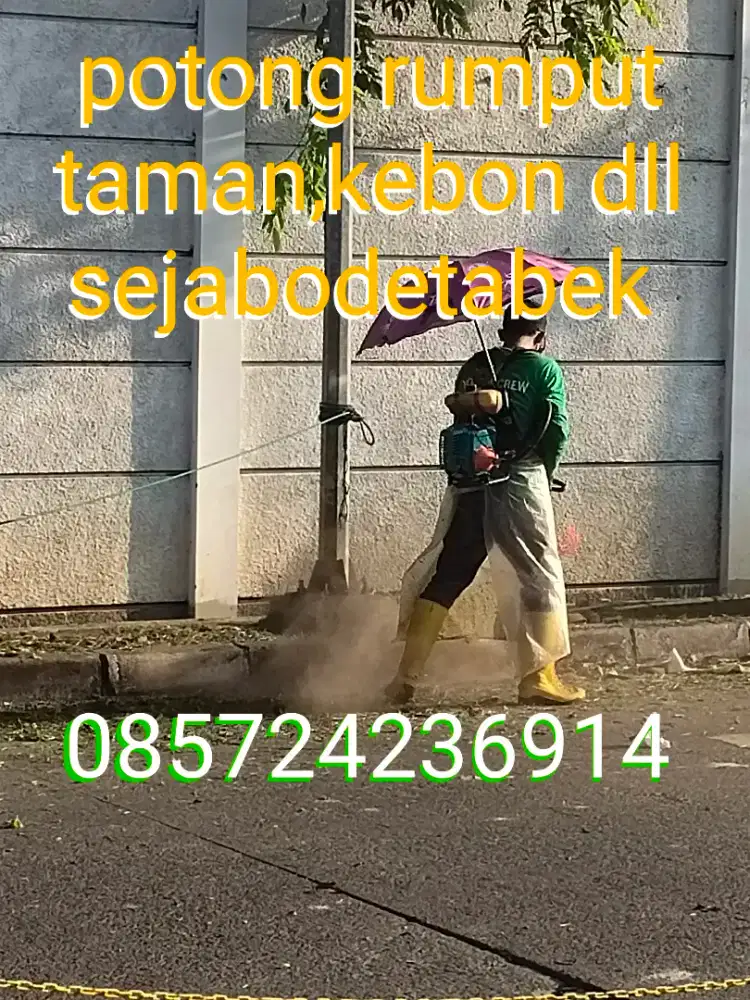 Jasa potong rumput