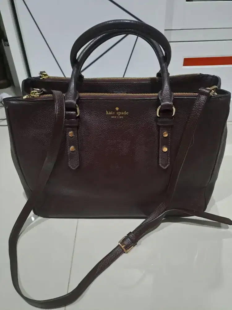 Preloved Kate Spade Mulberry Street Leighann Mahogany